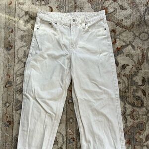 H&M White Denim Jeans